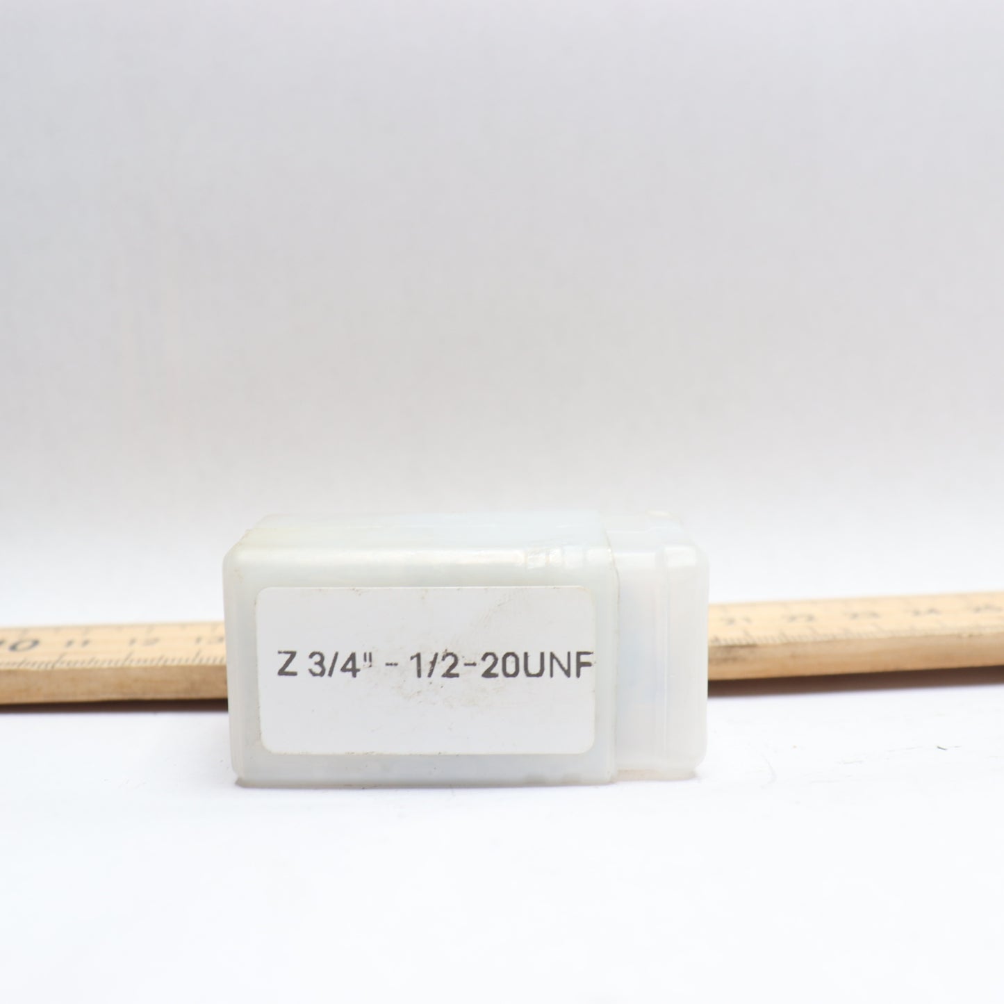 3/4 in Weldon to 1/2-20 UNF Drill Chuck Adapter, Milled Steel