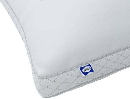 Sealy-Sterling Collection Down-Alternative Pillow, 2-Pack - 400 Thread Count Tencel™ & Cotton Cover Blend (18in x 26in)