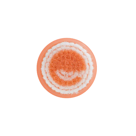 EcoTools Mini Facial Cleansing Brush, Infused with Citrus, Boosts Collagen, Safe for Sensitive Skin, Exfoliates & Clean Pores, Travel Sized, Ecofriendly, Vegan & Cruelty-Free, ( One of Pack )