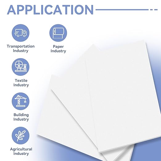 Hdpe Sheets 24"x48" 1/2" High Density Polyethylene Panel, 1/2inch HDPE Sheet Thick Rectangular Solid Plastic Block for DIY Projects for Machining Home, Solid Sheet Board for Cutting