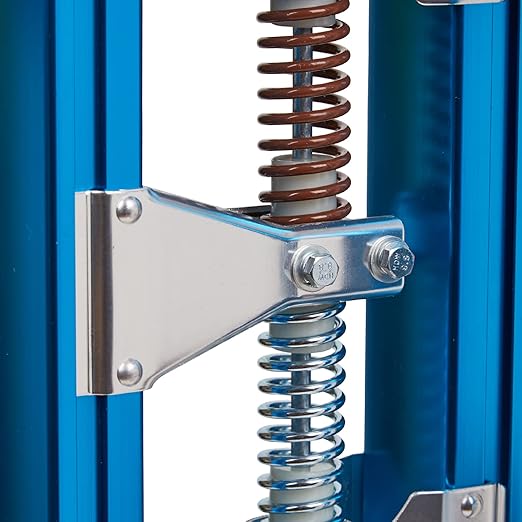 Painting Drywall Stilts,Adjustable Aluminum Tool Stilt for Plastering,18" - 30" Sheetrock Stilts,Professional Drywall Stilts, Blue