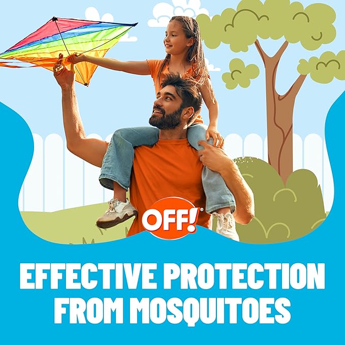 Off! Insect Repellent Lotion for Adults & Kids, Fragrance-Free Picaridin Bug Repellent for Everyday DEET-Free Protection from Mosquitoes and Ticks, 3.8 oz