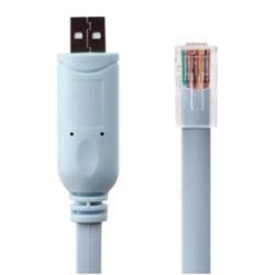 Cisco Compatible Console Cable, 6ft, FTDI USB to RJ45 Windows 7, 8 VistaMACLinux RS232 Switch Router (Type-A)
