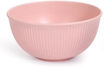 Wheat Straw Bowl Unbreakable Wheat Straw Cereal Bowls For Serving Soup Oatmeal,Ramen,Salad Microwave & Dishwasher Safe Soup And Salad Wheat Straw Cereal Bowls Bowls For Kitchen Cereal (pink)
