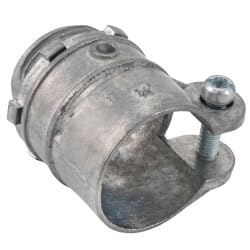 34" Zinc BX-Flex Straight Squeeze Connector