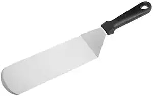Grill Spatula Steak Grill Spatula Pizza Pancake Spatula Spatula (Color : Black, Size : 37x7.3cm)