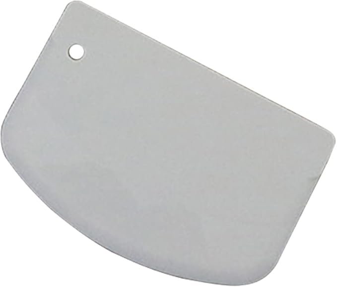 Safe Plastic Dough Cutter Bowl Scraper Plastic Pastry Scrapers Cake Heat- Resistance Dish Scrapers Kitchen Pizza Dough Scraper Plastic, Green