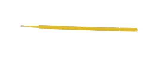 HSB 101310, Micro-Brush Applicators, Disposable Dental Micro Brushes, Bendable Neck for Precision Application, Ideal for Dental & Cosmetic Applications, Fine (100ct)