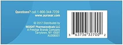 Auro-Dri - Ear Water Drying Aid, 1 Fl. Oz. (2 Pack Value Bundle)