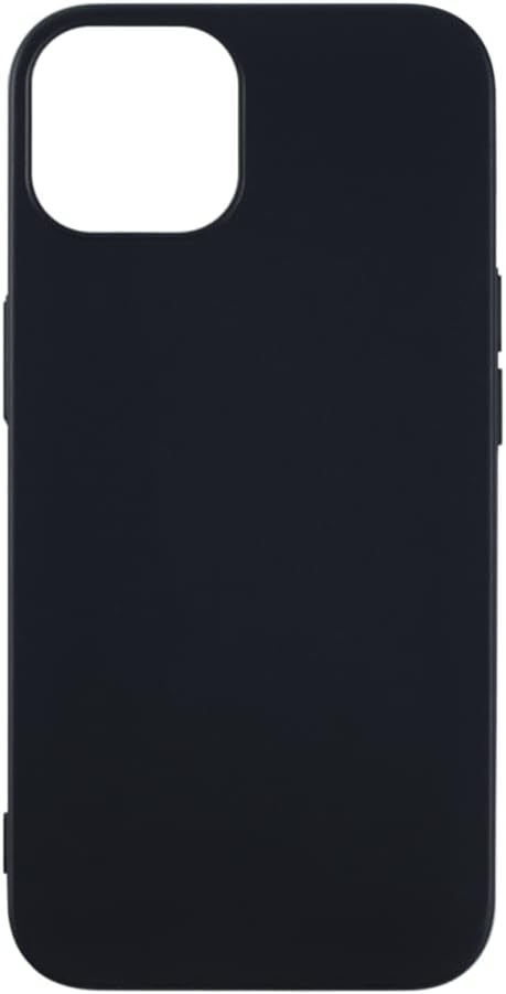 for iPhone 14 Case, Soft TPU Back Cover Shockproof Silicone Bumper Anti-Fingerprints Full-Body Protective Case Cover for iPhone 14 (6.10 Inch) (Black)