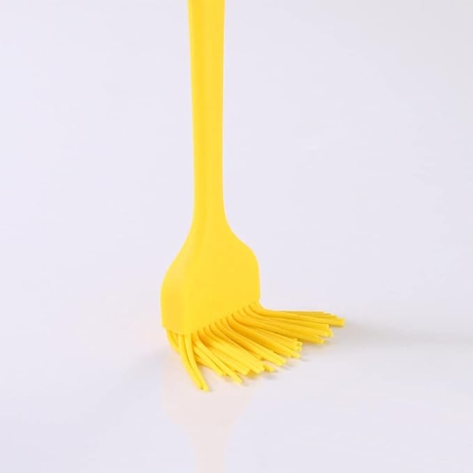 8 inch Silicone BBQ Oil Brush Bakeware Barbecue Pastry Bread Oil Cream Utensil (Green)