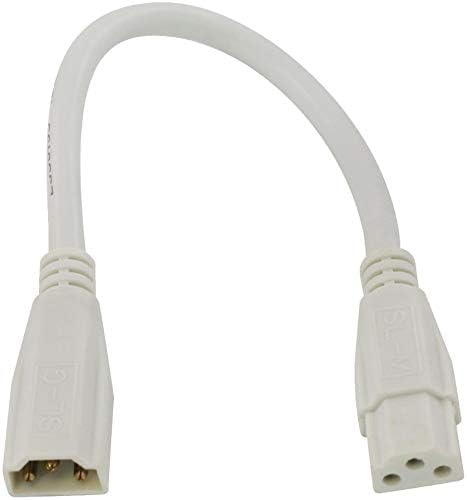 6" 3 Wire Flexible Connector for Linking Fluorobar Fixtures