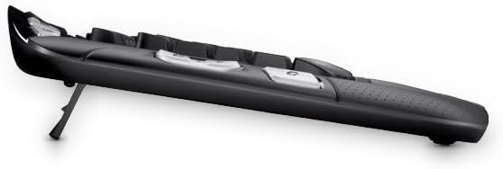Logitech K350 Keyboard - Wireless Connectivity - RF - Black - USB Interface