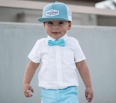 Baby Hats - Baseball Hat, Newborn Youth Flat Brim Mesh Trucker Surf Skate Bubba Bro Fitted Beach Cap Gorros para Bebes