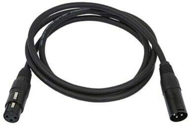 5ft XLR 3-Pin DMX Lighting AESEBU AES3 Cable for Digital Audio and DMX Data