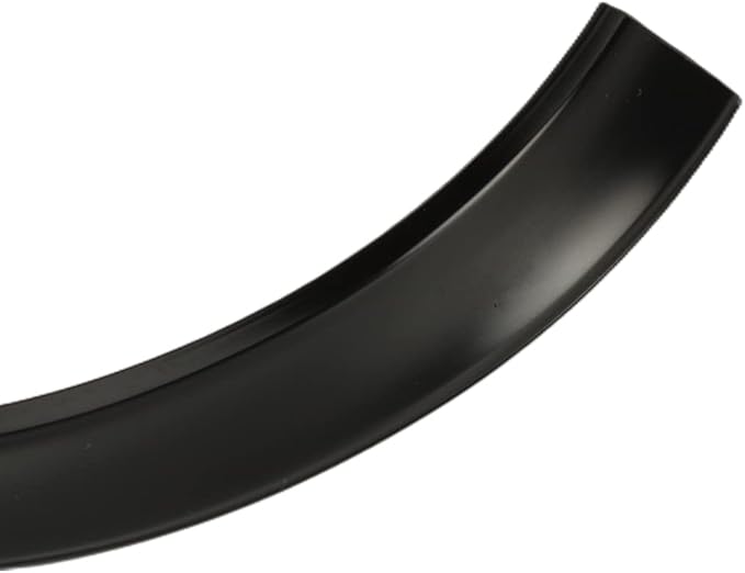 1" RV Vinyl Trim Molding Insert Black,for RV Camper Travel Trailer Screw Cover Gutter Corner Channel Outside Seam roof Edge Track Heavy Duty Trim (25 ft)