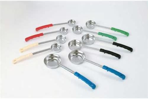 32421 Portion Controller Stainless Steel 2 Ounce Red Handle