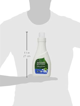 Seventh Generation Fabric Softener, Free Clear, 32 Ounce Bottle