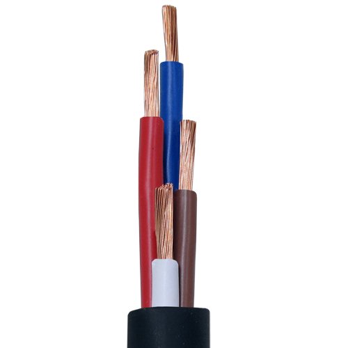 GLS Audio 100 feet Speaker Cable 12AWG 4 Conductor Patch Cords for Bi-Amp - 100 ft Speakon to Speakon Professional 4C Black Neutrik NL4FX (NL4FC) 12 Gauge Wire - Pro 100' Speak-on 12G 4 Cond - Single