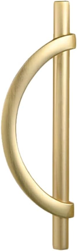 Luxury Kitchen Wardrobe Hardware Cupboard Door handle Drawer Pulls Furniture Handles Cabinet Handle - (Color: gold-128mm)