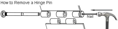 9 Pack Modern Black 3.5"L x 3.5"H Metal Interior Door Hinges with 58" Round Corner Radius