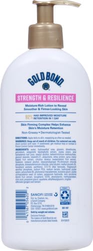 Gold Bond Age Renew Strength Resilience Lotion, 13 oz., With Proteins Lipids for Aging Mature Skin