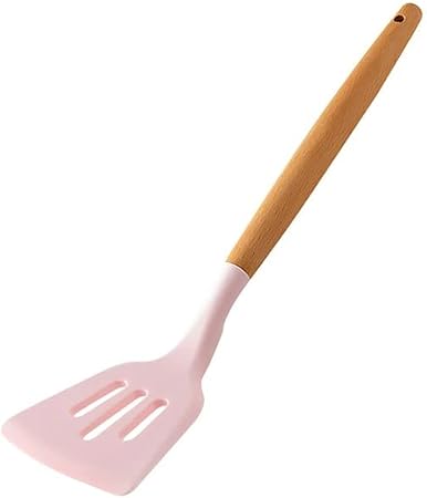 Wooden Silicone Utensil Nonstick Utensils