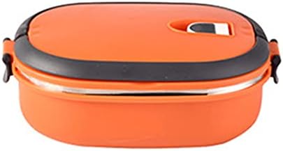 VALINK Lunch Box Containers for Hot Food, Portable Rectangular Lunch Box Stainless Steel Insulated Food Storage Container for Outdoor Camping Picnic