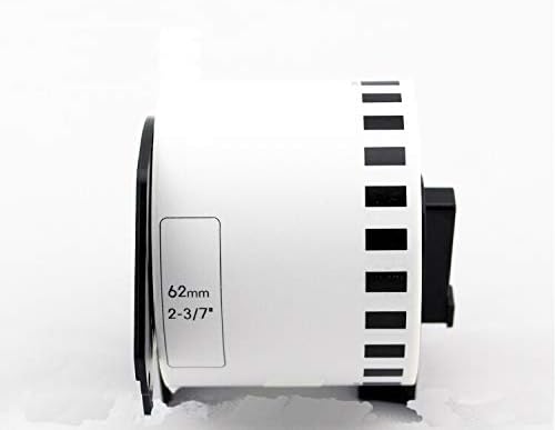 Replacement Labels Compatible with Brother DK-N5224 Non-Adhesive Labels for Name Badges with Permanent Cartridge 54mm x 30.48mroll