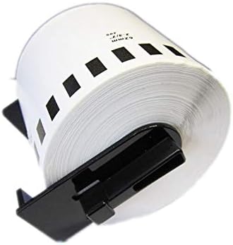 Replacement Labels Compatible with Brother DK-N5224 Non-Adhesive Labels for Name Badges with Permanent Cartridge 54mm x 30.48mroll