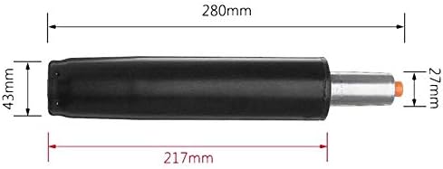 Lysee 3D Printer Parts Accessories - Heavy 11 Inch Pneumatic Rod Gas Lift Cylinder Chair Replacement Accessories for General Office Chairs Bar Computer Chairs