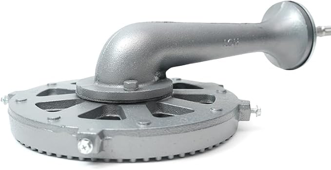 Cast Iron Propane Burner Head with Brass Fitting Orifice (SH16-DIY Burner)