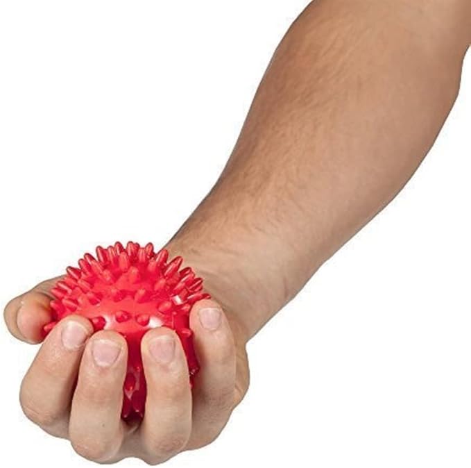 Massage Ball - Spiky for Deep Tissue Back Massage, Foot Massager, Plantar Fasciitis All Over Body Deep Tissue Muscle Therapy - Your Compact Muscle Roller