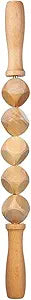 Wooden Massager Wood Therapy Massage Tools for Body Shaping, Fascia, Cellulite, Muscle Abdomen, Body Therapy Massager, Muscle Belly Relief Tool (F)