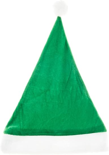 Santa Elf Hat Christmas Hat for wpompom Comfort Warm Caps Plush Xmas Santa Claus Hat for Children Kids Xmas Halloween P