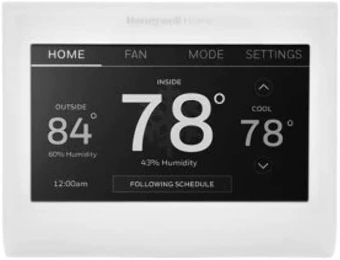 WiFi 9000 Color Touchscreen Thermostat