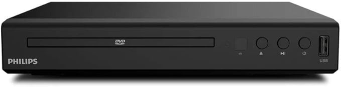 Philips All Multi Region Code Zone Free DVD Player PAL NTSC Conversion Compatible (Renewed)