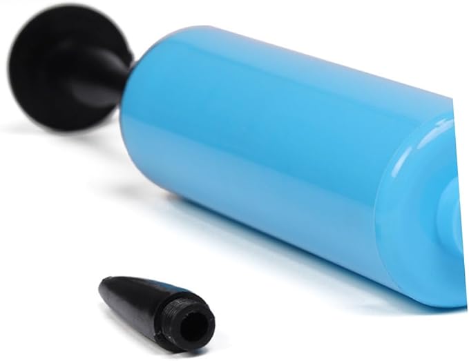 2pcs Mini Air Inflator Portable Air Pump Portable Gas Pump Balloons Pump Air Pump Swimming Ring Air Pump Canister Balloon Pump Balloon Inflator Hand Held Air Pump Blue1171