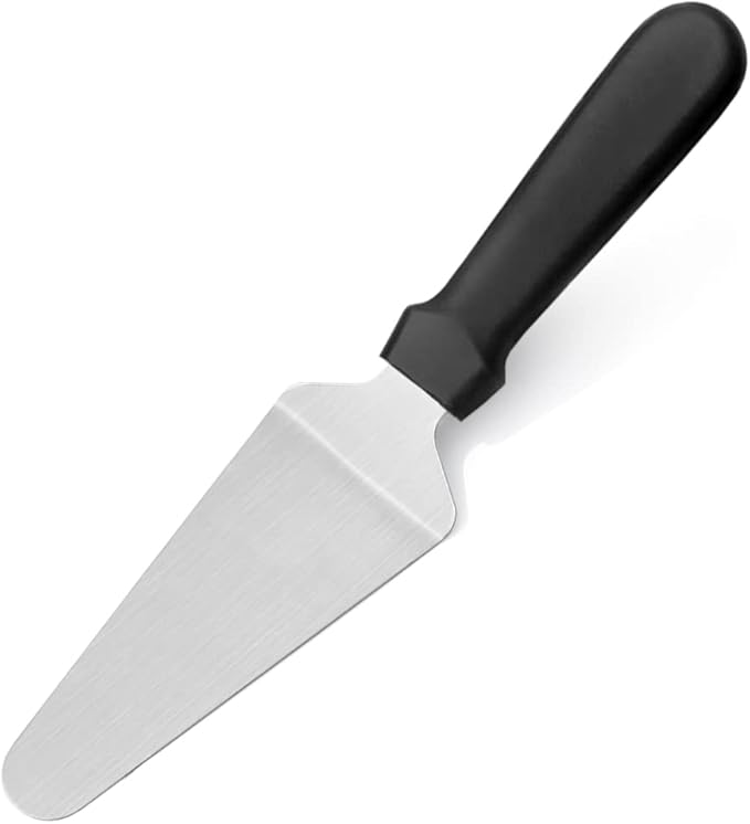 New Star Foodservice 36107 Plastic Handle Pie Server, 10-Inch, Black