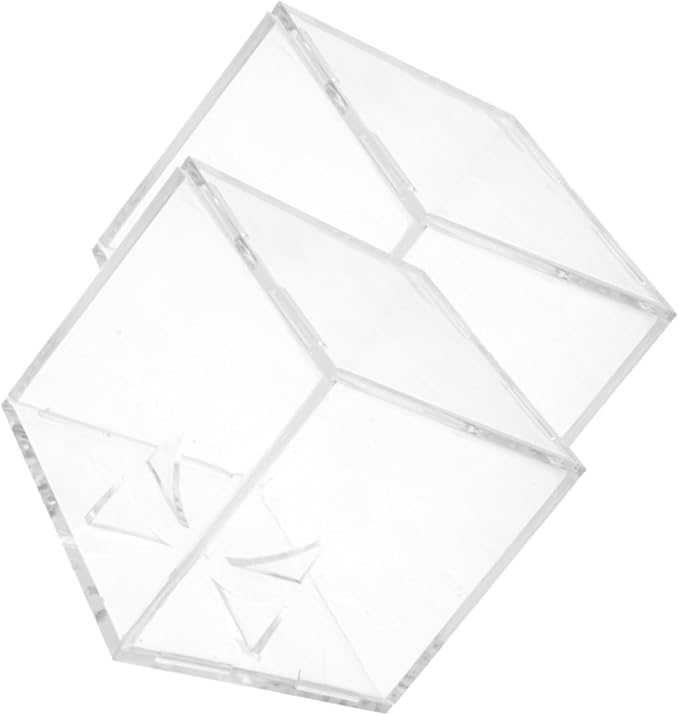 2Pcs Transparent Baseball Display Case with Stand Baseball Holder for Collectibles and Memorabilia for Home and Sports Enthusiasts