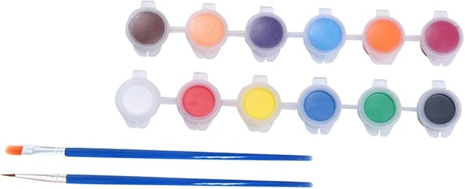 Ml Pack Diy Pigment Acrylic Paint Set for Boys and Girls Graffiti Pigment Art Kit Sealed Bottles Easy to