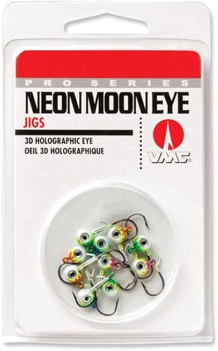 VMC Neon Moon Eye Jig Kit 132 Assorted, one Size