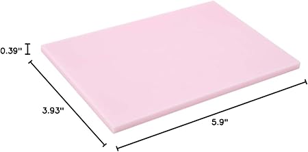 Rubber Stamp Thin Carving Block for Handmade Rubber StampsPink (Roseate)