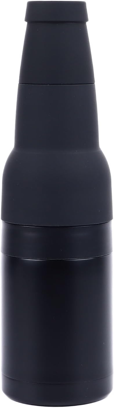 Stainless Steel Beer Can Cooler, 3 in 1 Frosty Beer Bottle Insulated Vacuum Cup Cooler with Beer Opener Cans Coffee Accessories for Bottle Cool 12oz