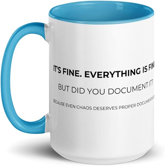 Andii Hilarious Coffee Mug for a Jolt of Humor Sarcastic Tea Cup with Funny Quote Novelty Gift for Caffeine Lovers with Witty Saying Gag Gift for Friends Coworkers
