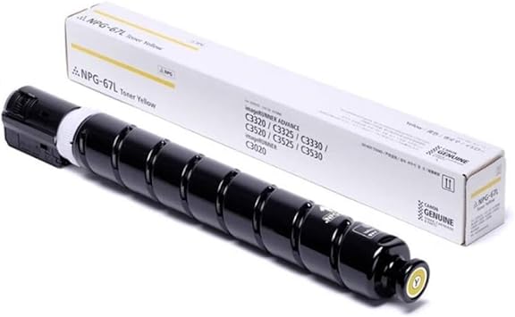 Compatible with Toner Cartridges NPG67 GPR53 C-EXV49 Image Runner Advance C3020 C3025 C3120 C3125 C3320 C3325 C3330 C3520 C3525 C3530 Color Copier(Y-400g)