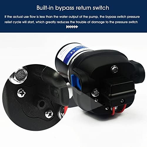 Water Pumps, Parts Accessories AC220V 110V Electric Vacuum Reciprocating Marine High Pressure Water Supply Pump FL-4143(12V)