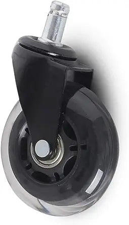 Caster Wheels,Trolley Wheels,2pcs 3 Inch Office Chair Caster Wheels Swivel Rubber Caster Wheels Soft Mute Safe Rollers Furniture Hardware BC-L (Color : Universal Wheel)