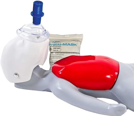 WNL Products 5000ITM Practi-Mask Infant CPR Training Mask Includes 10 (10 Pack - Infant)