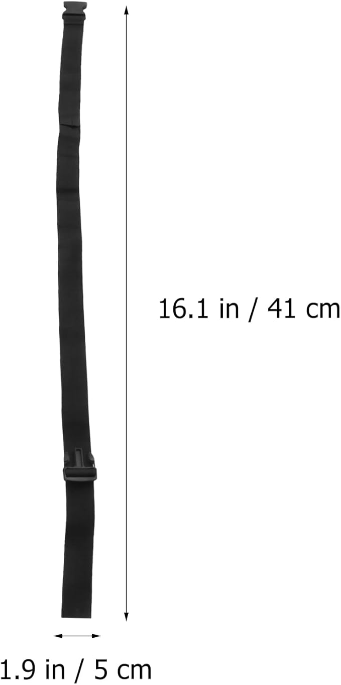 PACKOVE Fanny Pack Extender Strap Fanny Pack Extender Belt Waist Pack Extender Strap Adjustable Elastic Strap, Belt Extender For Waist Bag
